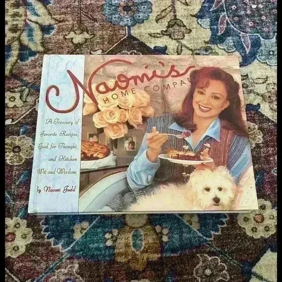 1997 Late Naomi's Home Companion Cookbook Recipes by Naomi Judd First Printing - Picture 1 of 9